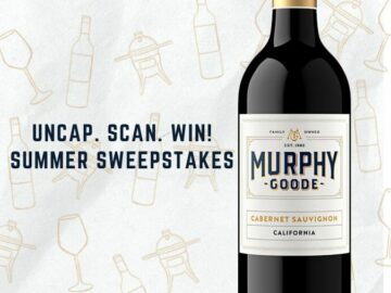 Murphy-Goode Uncap, Scan, Win Sweepstakes