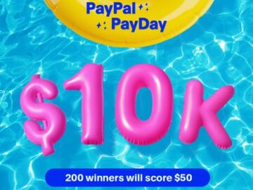 PayPal PayDay 10K Giveaway (Instagram)