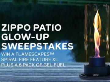 Zippo Manufacturing Company’s Patio Glow-Up Sweepstakes