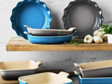 Just A Pinch Le Creuset Stoneware 4-Piece Heritage Bakeware Set Sweepstakes