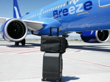Breeze Airways x Nomatic Year of Travel Giveaway