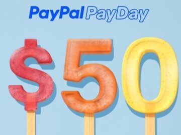 PayPal PayDay Giveaway (Instagram)