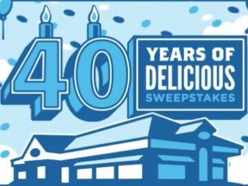 Culver’s 40 Years of Delicious Instant Win and Sweepstakes (Limited States)