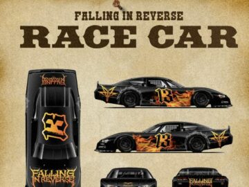 Falling In Reverse All My Life Race Car Sweepstakes