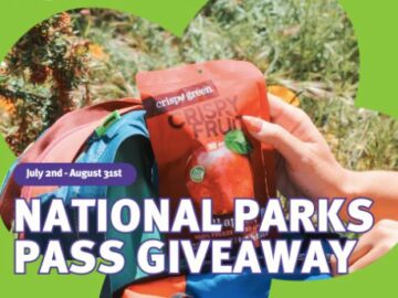 Crispy Green’s America the Beautiful National Parks Pass Giveaway