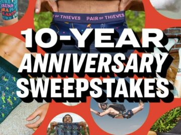 Pair of Thieves 10TH Anniversary Sweepstakes