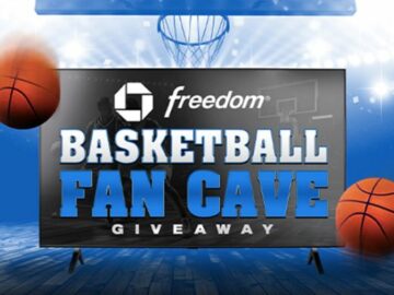 Chase Freedom Card Basketball Fan Cave Giveaway