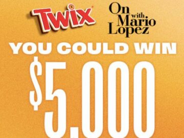 On with Mario Lopez’s $5,000 Giveaway