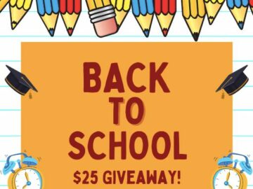 Sweepstakes Fanatics Back to School Giveaway