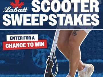 Labatt Scooter Sweepstakes (Limited States / Instagram)