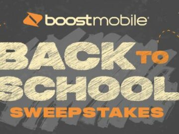 Boost Mobile Back to School National Sweepstakes