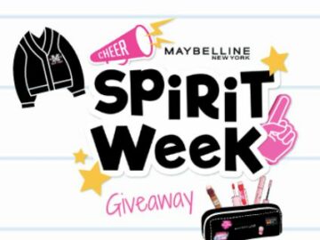 Maybelline Spirit Week Sweepstakes