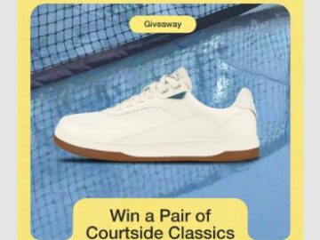 Vessi Courtside Classic Giveaway