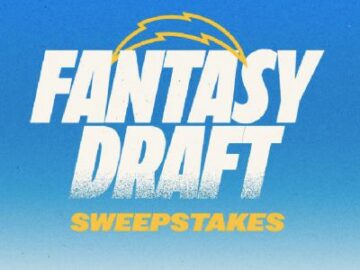 Chargers Fantasy Draft Sweepstakes (AZ, CA and NV Only)