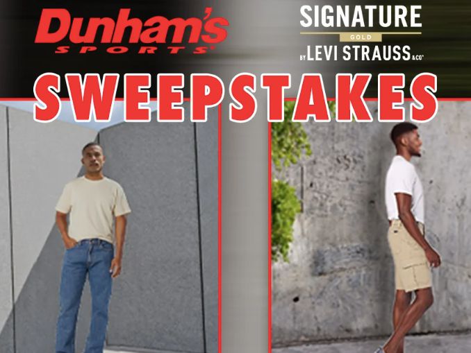 Dunham's Sports & Levi's Sweepstakes