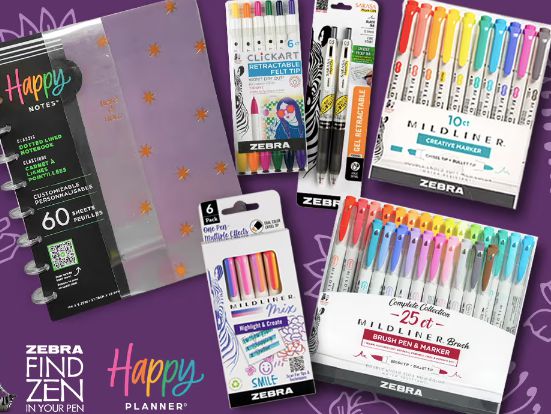 Zebra Pen’s Planner Pack Giveaway