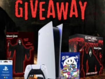 G Fuel Ghost Face Giveaway