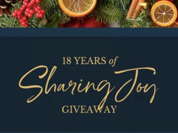 Balsam Hill's 18 Years Of Sharing Joy Giveaway