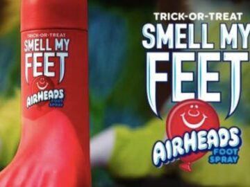 Airheads Trick or Treat Smell My Feet Giveaway (12 Noon - 1 PM Only)