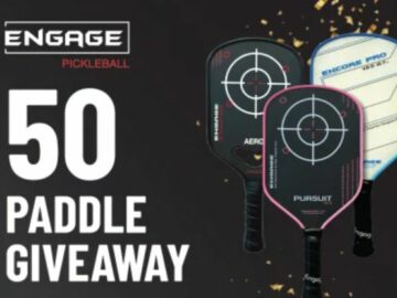 Pickleball Central 50 Paddle Giveaway
