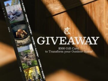 Ash & Ember Outdoors’ Dream Backyard Upgrade Sweepstakes