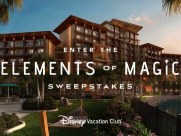 Disney Vacation Club Elements of Magic Sweepstakes
