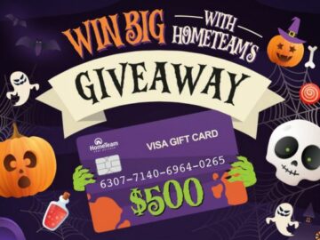 HomeTeam Halloween Giveaway 2024
