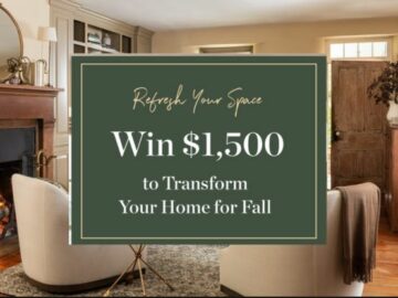 One Kings Lane Fall Refresh $1,500 Giveaway