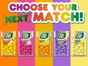 Tic Tac Choose Your Match Sweepstakes (Instagram)