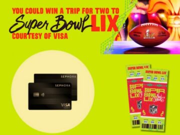 Visa 2024 NFL Sweepstakes for Sephora (Purchase / Mail-In)