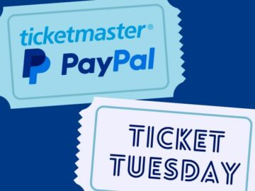 PayPal x Ticket Master Ticket Tuesday Giveaway (Instagram)