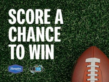 Hampton Inn & Suites Big Ten Championship Sweepstakes