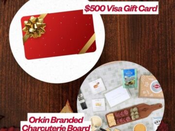 Orkin Holiday Help Giveaway (Instagram)