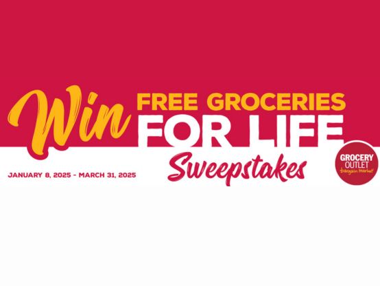 Grocery Outlet Win Groceries for Life Sweepstakes (Limited States)