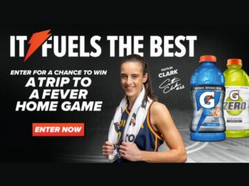 Hy-Vee Gatorade Caitlin Clark Flyaway Sweepstakes (Limited States)