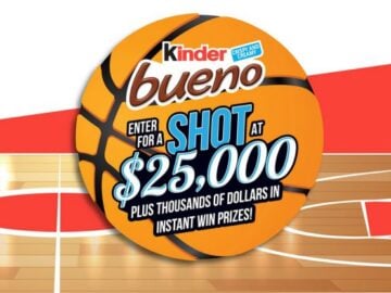 Kinder Bueno Game Time Gets Bueno Sweepstakes and Instant Win