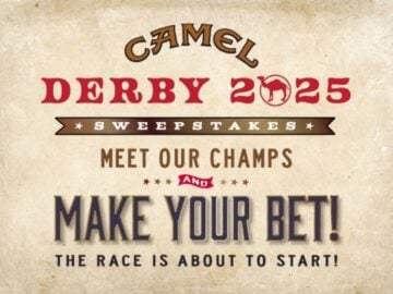 Camel Derby Sweepstakes and Instant Win