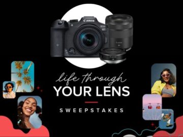 Canon Life Through Your Lens Sweepstakes