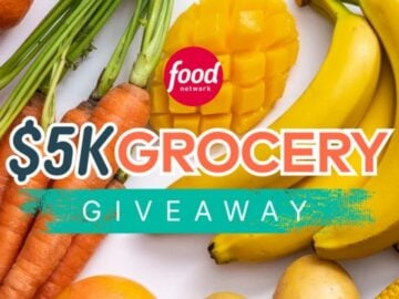 Food Network $5k Grocery Giveaway