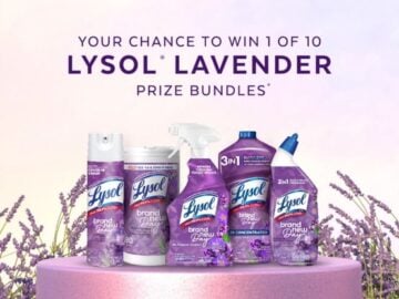 Lysol Lavender Sweepstakes