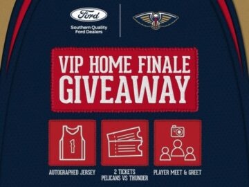 Pelicans VIP Home Finale Giveaway