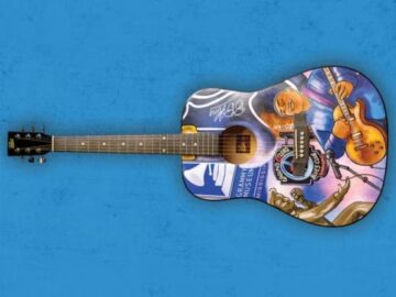 Visit Mississippi Custom-Illustrated Guitar Giveaway