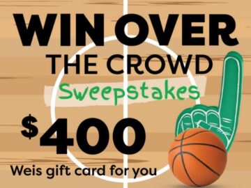 Weis Markets Win Over The Crowd Sweepstakes (Limited States)