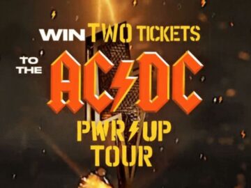 AC/DC Power Up Tour USA Flyaway Sweepstakes