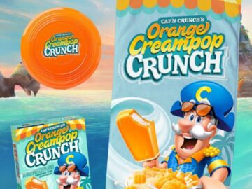 Cap’n Crunch Orange Creampop Sweepstakes - Social Media