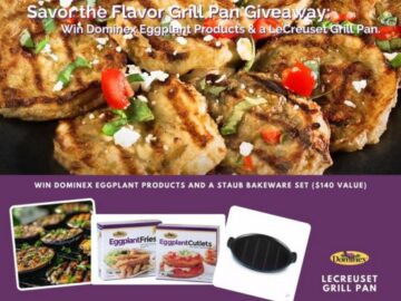 Dominex Savor The Flavor Grill Pan Giveaway