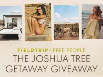 Free People Joshua Tree Getaway Giveaway