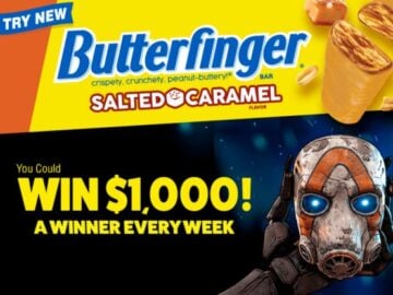 Game Better with Butterfinger Sweepstakes