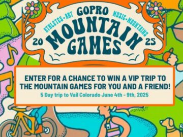 GoPro Mountain Games Mavis Sweepstakes