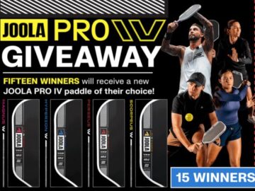 Joola Pro IV Pickleball Paddle Giveaway